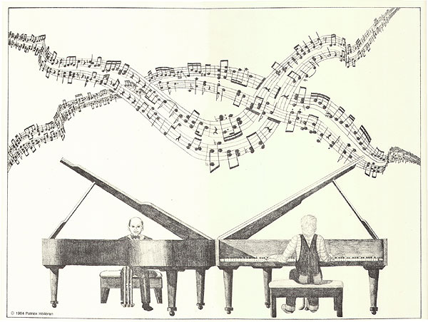 Dueling Pianos by Patrick Holloran
