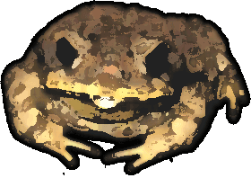 One ugly frog