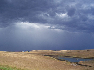 Storm on the Badlands